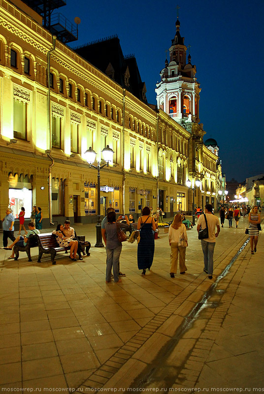 Московский репортаж, Москва, Никольская, архитектура