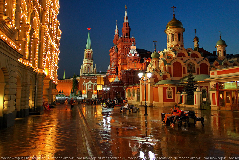 Московский репортаж, Москва, Никольская, архитектура