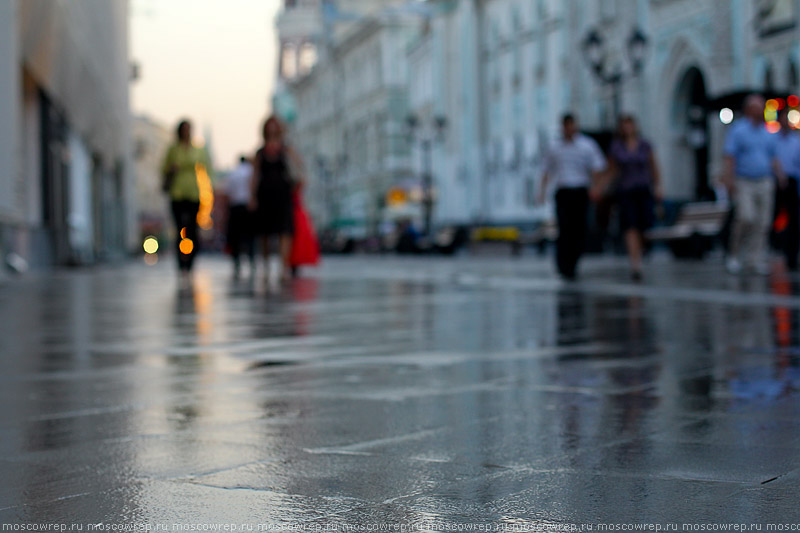 Московский репортаж, Москва, Никольская, архитектура