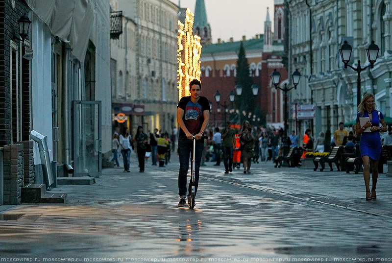 Московский репортаж, Москва, Никольская, архитектура