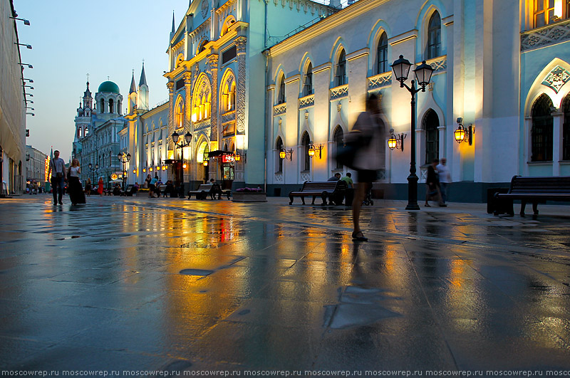 Московский репортаж, Москва, Никольская, архитектура