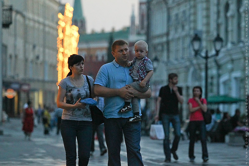 Московский репортаж, Москва, Никольская, архитектура