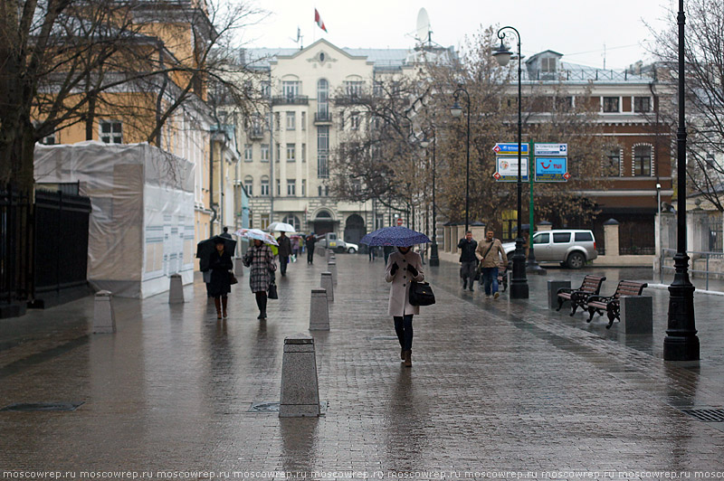 Москва, Московский репортаж, Москва пешеходная, пешеходная зона