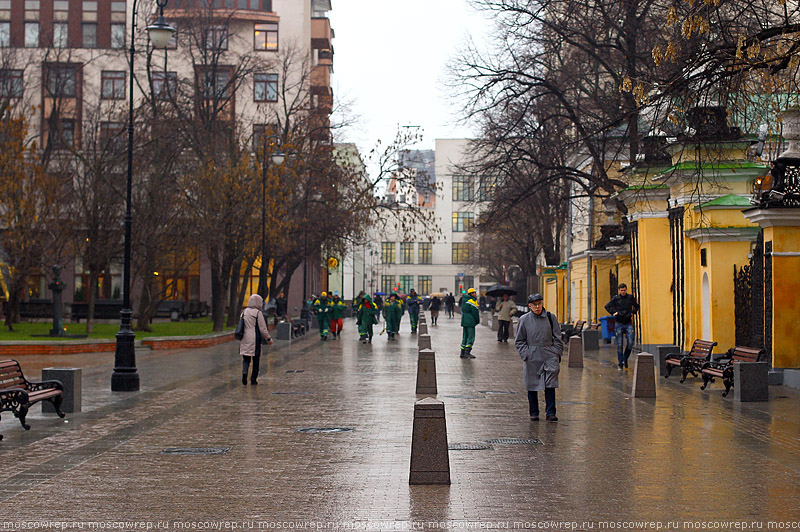 Москва, Московский репортаж, Москва пешеходная, пешеходная зона