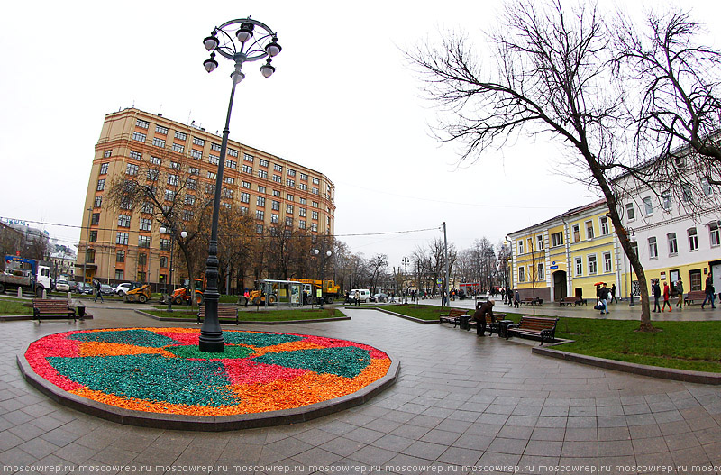 Москва, Московский репортаж, Москва пешеходная, пешеходная зона