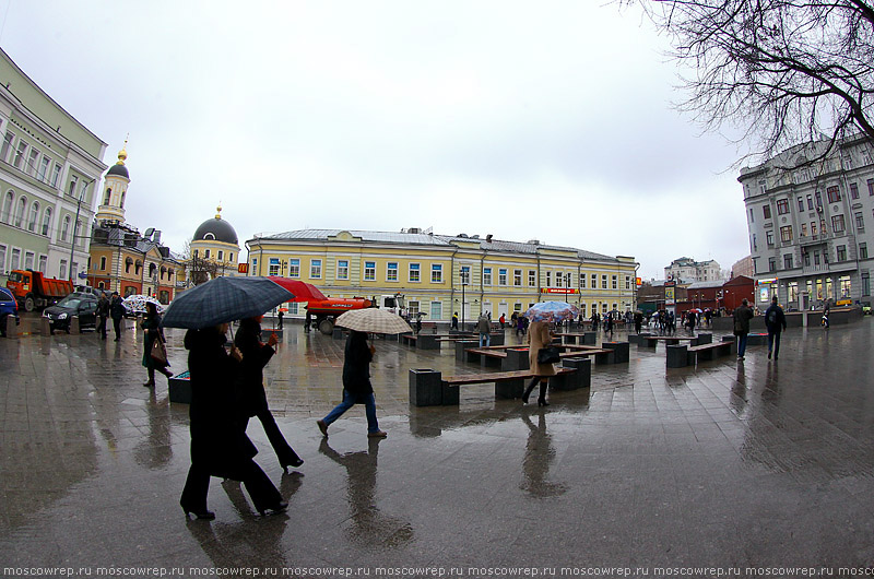 Москва, Московский репортаж, Москва пешеходная, пешеходная зона