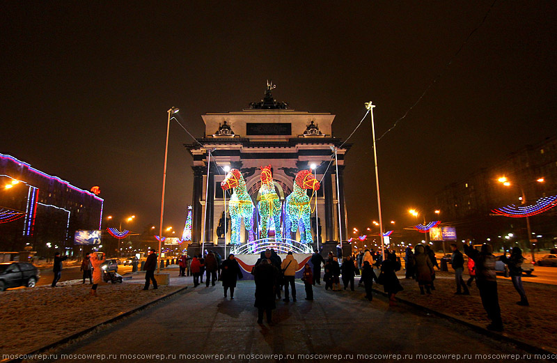 Московский репортаж, Москва, Новый год