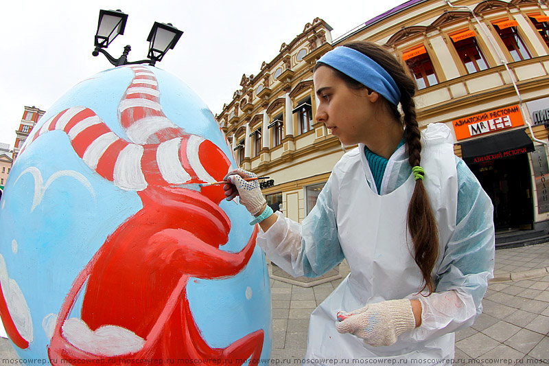 Московский репортаж, Москва, Кузнецкий мост, Пасха