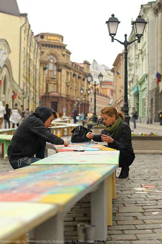Московский репортаж, Москва, Кузнецкий мост, Пасха