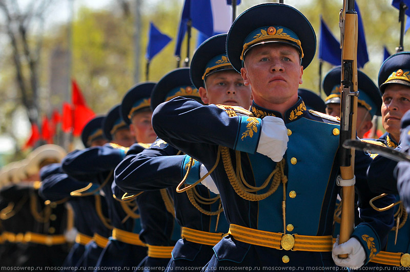 Московский репортаж, Москва, День Победы, Красная площадь, возложение венков