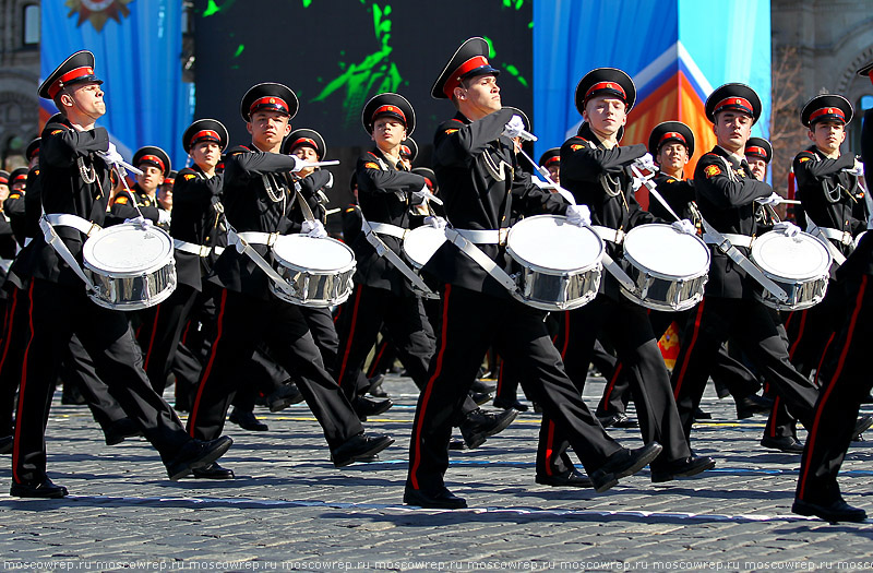 Московский репортаж, Москва, День Победы, Красная площадь, Парад Победы