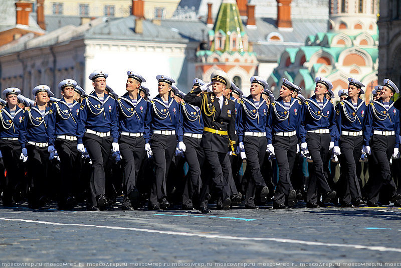 Московский репортаж, Москва, День Победы, Красная площадь, Парад Победы