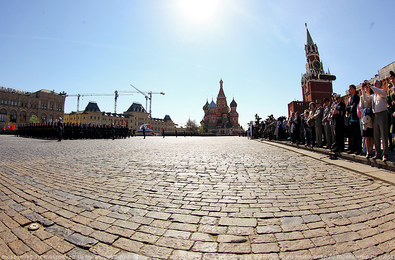 Московский репортаж, Москва, День Победы, Красная площадь, Парад Победы