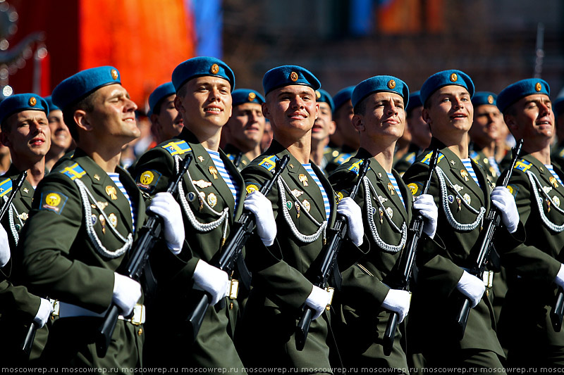 Московский репортаж, Москва, День Победы, Красная площадь, Парад Победы