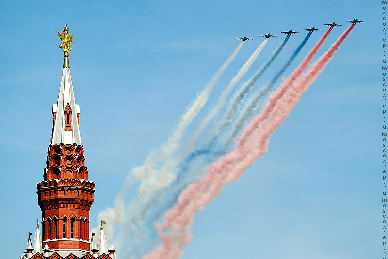 Московский репортаж, Москва, День Победы, Красная площадь, Парад Победы