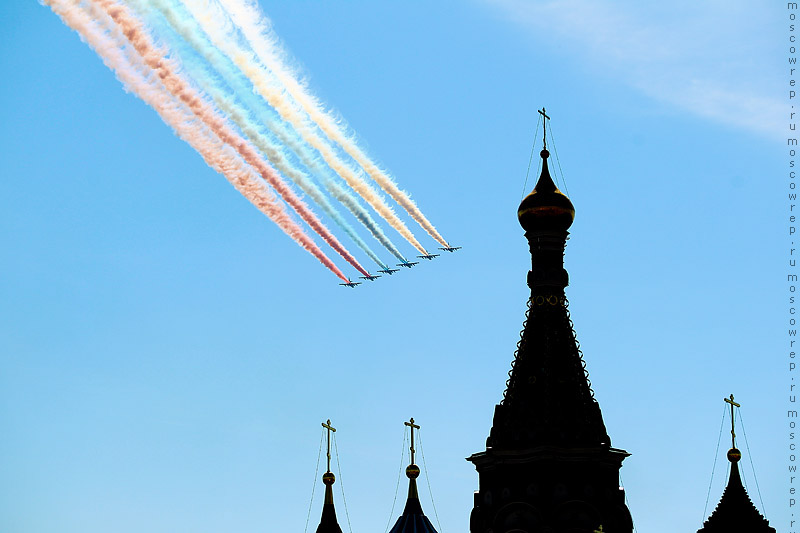 Московский репортаж, Москва, День Победы, Красная площадь, Парад Победы