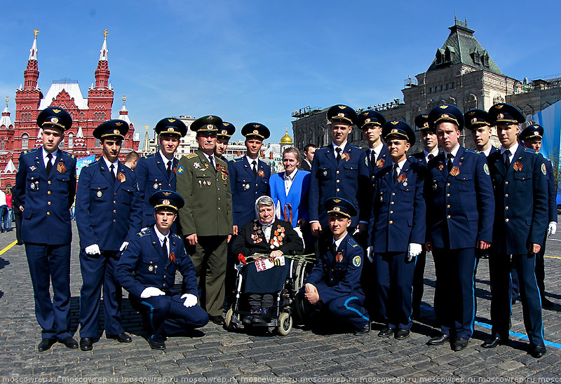 Московский репортаж, Москва, День Победы, Красная площадь, Парад Победы