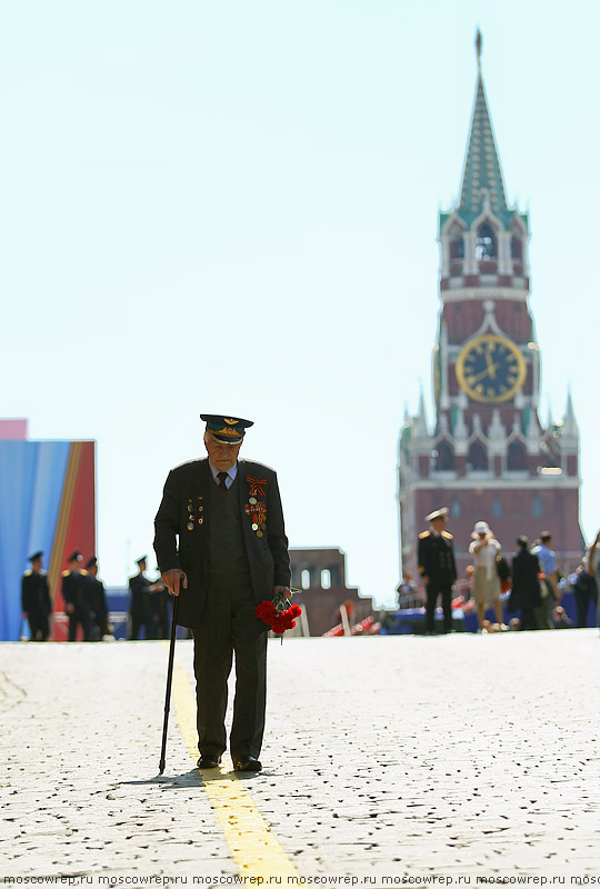 Московский репортаж, Москва, День Победы, Красная площадь, Парад Победы