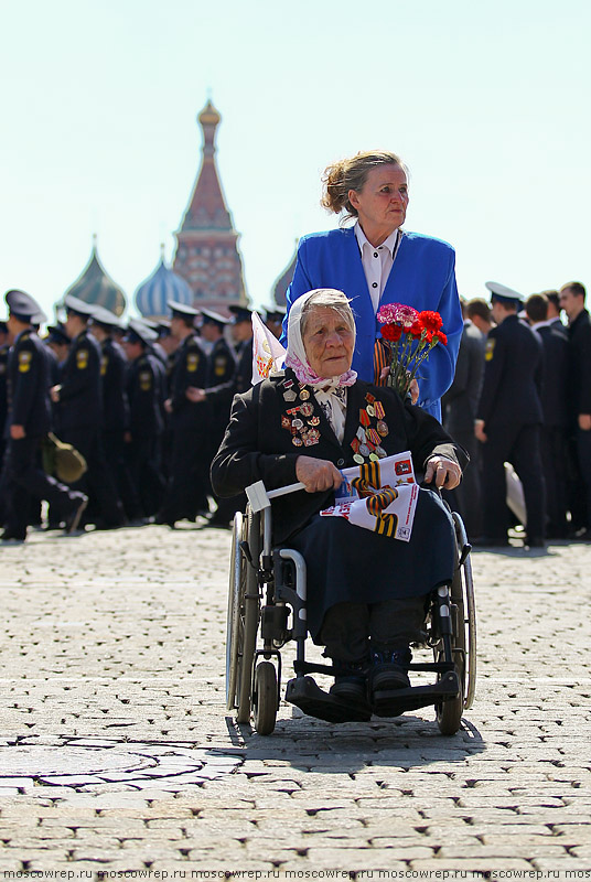 Московский репортаж, Москва, День Победы, Красная площадь, Парад Победы