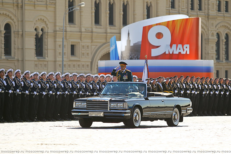 Московский репортаж, Москва, День Победы, Красная площадь, Парад Победы