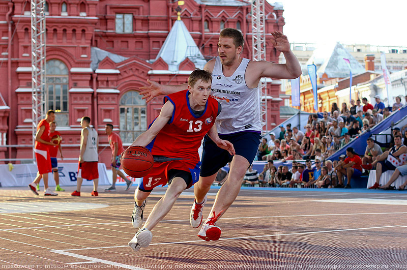 Московский репортаж, Москва, ГТО, Баскетбол, Красная площадь