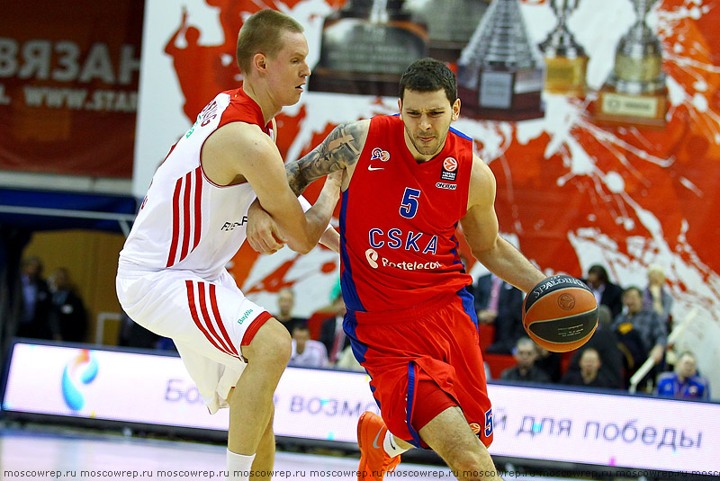 Московский репортаж, Москва, ЦСКА, Бавария, баскетбол, basketball