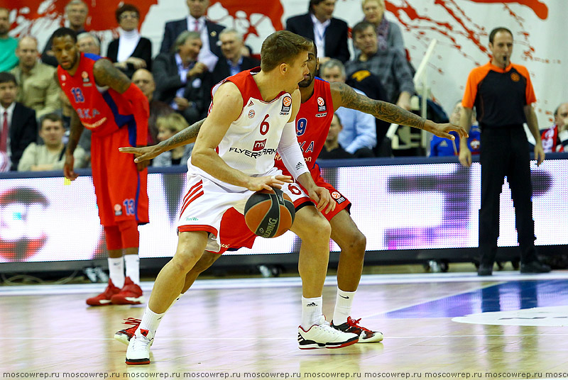 Московский репортаж, Москва, ЦСКА, Бавария, баскетбол, basketball