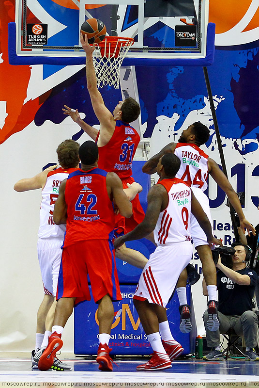 Московский репортаж, Москва, ЦСКА, Бавария, баскетбол, basketball