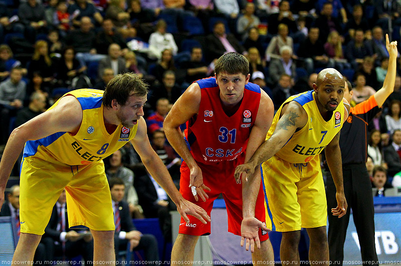 Московский репортаж, Москва, ЦСКА, Маккаби, Maccabi, баскетбол, basketball