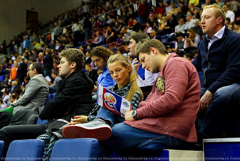 Московский репортаж, Москва, ЦСКА, Маккаби, Maccabi, баскетбол, basketball