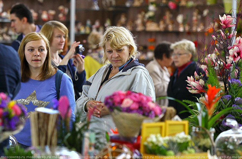 Московский репортаж, Москва, ВДНХ, Цветы Flowers - IPM - 2014, Выставка цветов на ВДНХ