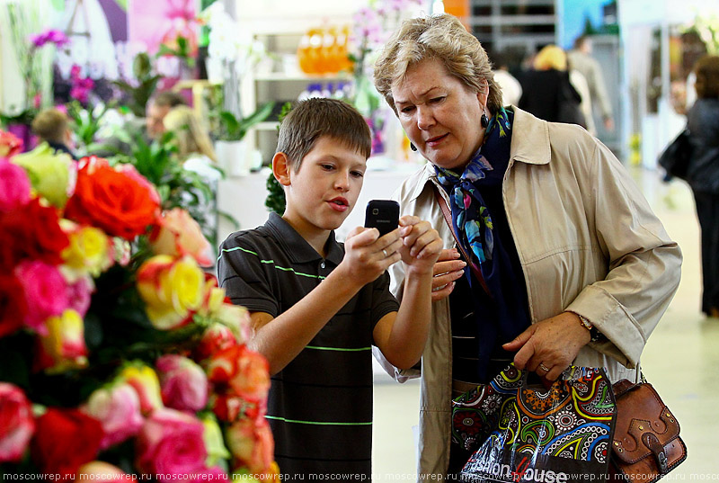 Московский репортаж, Москва, ВДНХ, Цветы Flowers - IPM - 2014, Выставка цветов на ВДНХ