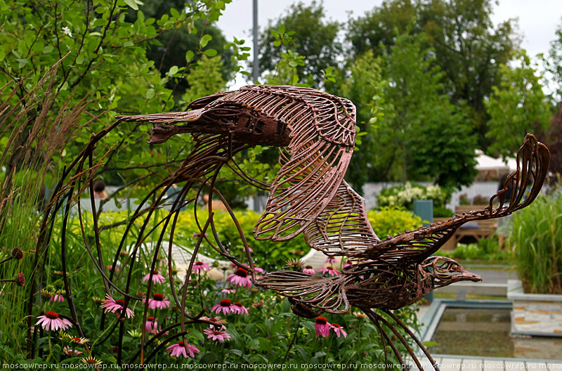 Московский репортаж, Москва, Парк Горького, Moscow Flower Show