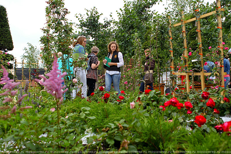 Московский репортаж, Москва, Парк Горького, Moscow Flower Show