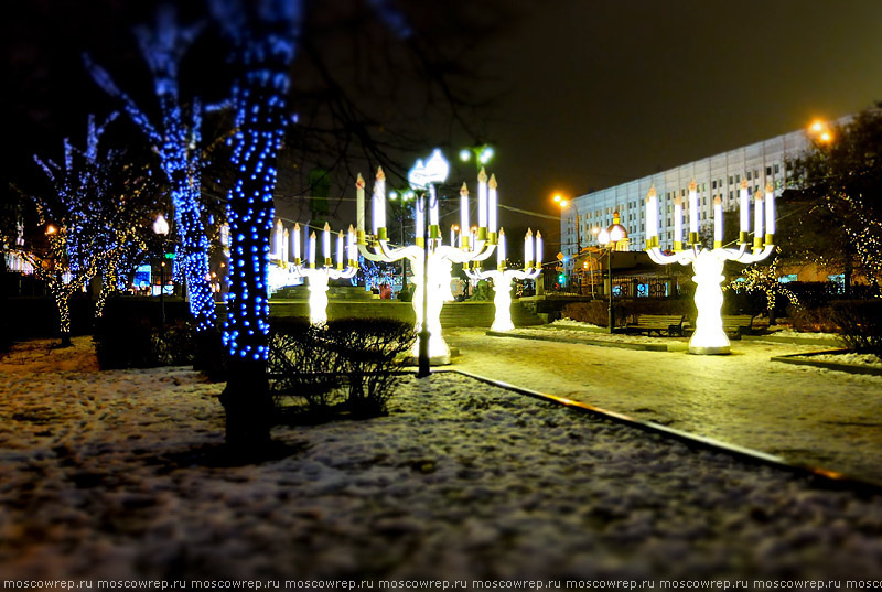 Москва, Московский репортаж, Новый год