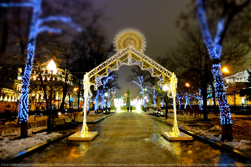 Москва, Московский репортаж, Новый год