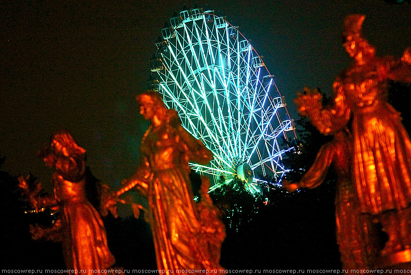 Московский репортаж, Москва, Light fest, В круге света, ВДНХ, Останкино 