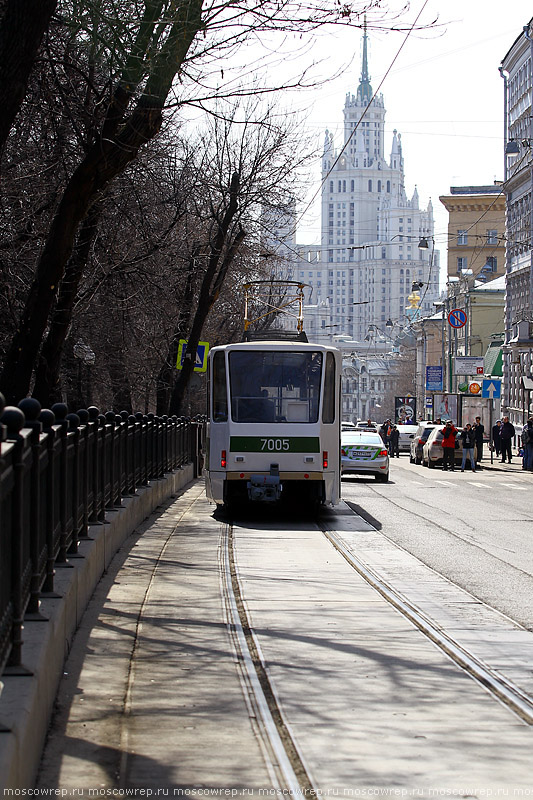 Москва, Московский репортаж, День рождения трамвая, 115 лет