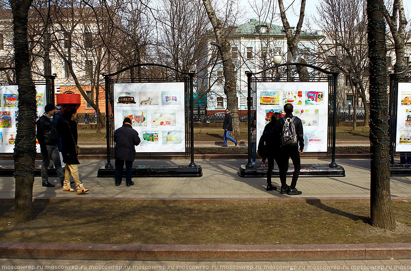 Москва, Московский репортаж, День рождения трамвая, 115 лет