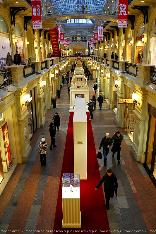 Москва, Московский репортаж, ГУМ, Олимпиада, Сочи 2014