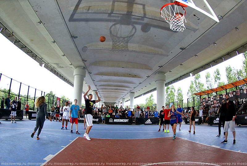 Московский репортаж, Москва, стритбаскет, баскетбол, стритбол, Под мостом, Ghetto basket, basketball, streetball, Андрей Кириленко, Andrei Kirilenko, AK47