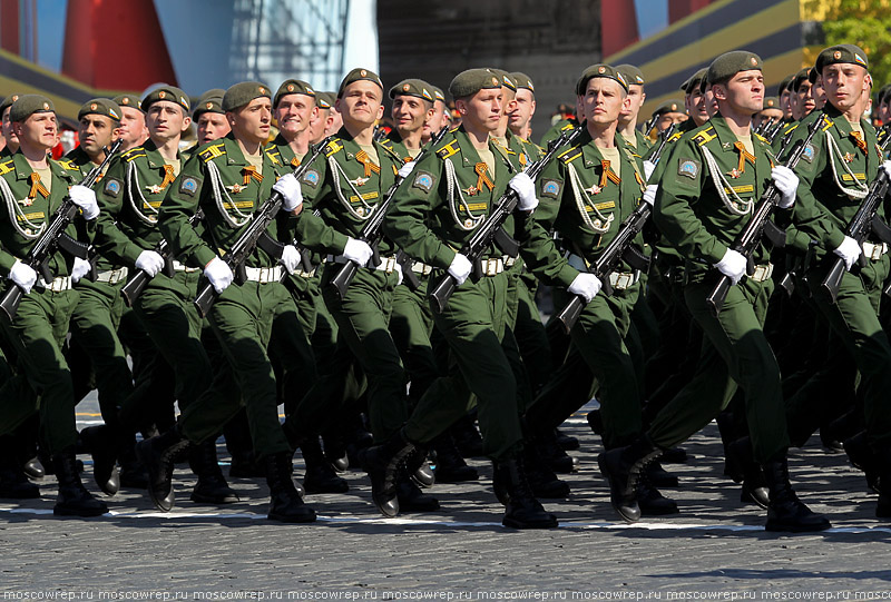 Московский репортаж, Москва, День Победы, Красная площадь, Парад Победы, 9 мая