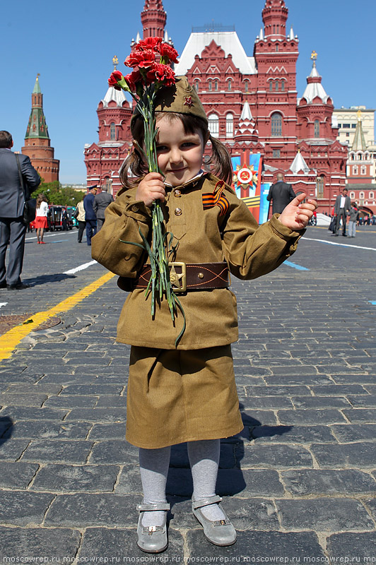 Московский репортаж, Москва, День Победы, Красная площадь, Парад Победы, 9 мая