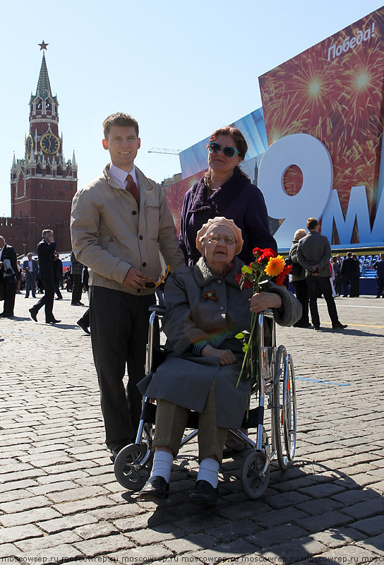 Московский репортаж, Москва, День Победы, Красная площадь, Парад Победы, 9 мая