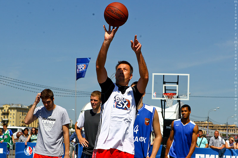 Московский репортаж, Москва, Парк Горького, PROспорт-парк, Adidas, NBA, Хорас Грант, NBA 3X, стритбол, баскетбол