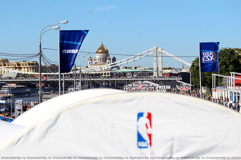 Московский репортаж, Москва, Парк Горького, PROспорт-парк, Adidas, NBA, Хорас Грант, NBA 3X, стритбол, баскетбол