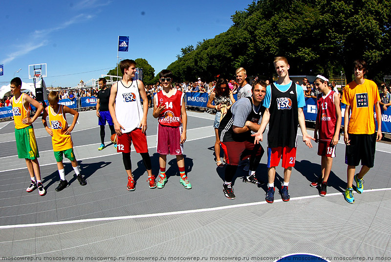 Московский репортаж, Москва, Парк Горького, PROспорт-парк, Adidas, NBA, Хорас Грант, NBA 3X, стритбол, баскетбол