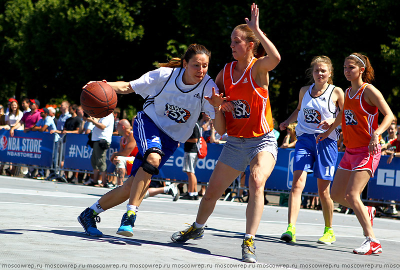 Московский репортаж, Москва, Парк Горького, PROспорт-парк, Adidas, NBA, Хорас Грант, NBA 3X, стритбол, баскетбол