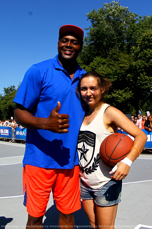 Московский репортаж, Москва, Парк Горького, PROспорт-парк, Adidas, NBA, Хорас Грант, NBA 3X, стритбол, баскетбол