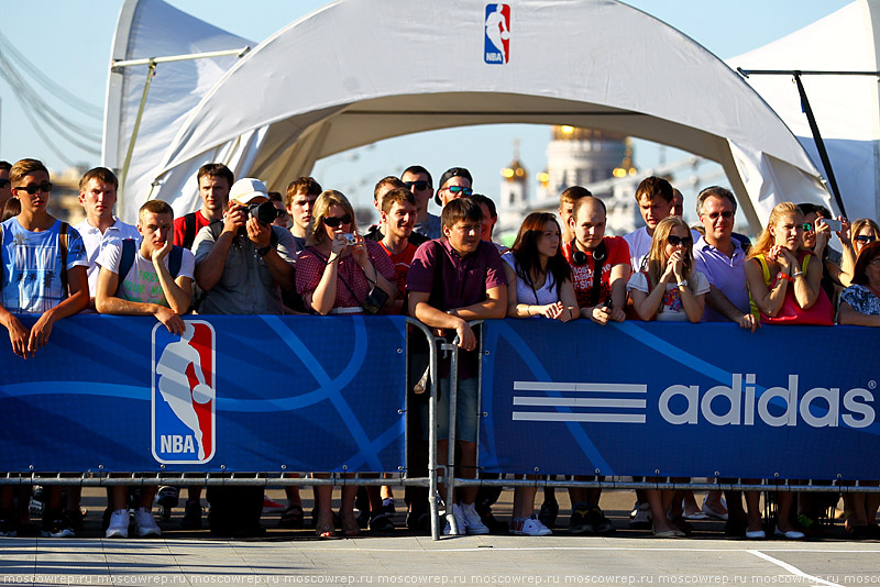 Московский репортаж, Москва, Парк Горького, PROспорт-парк, Adidas, NBA, Хорас Грант, NBA 3X, стритбол, баскетбол